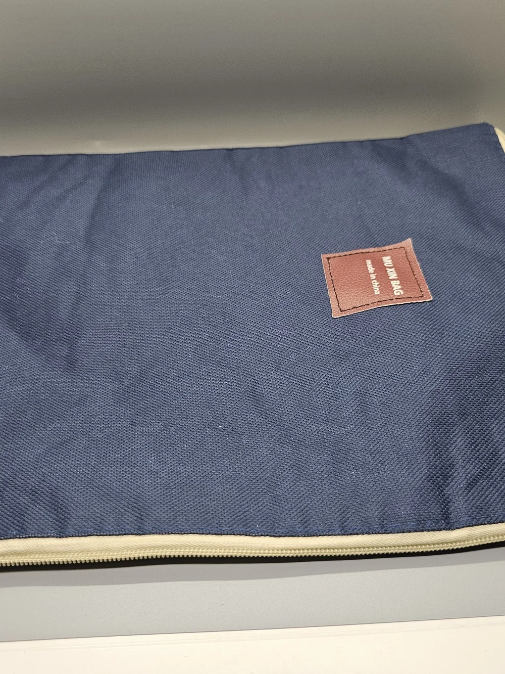 Navy Travel Document & Laptop Sleeve